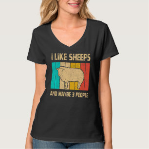 Camiseta Eu Gosto De Ovinos E Talvez 3 Pessoas De Farmácia
