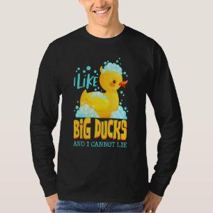 Camiseta Eu Gosto De Pato Grande E Não Posso Mentir Pato De