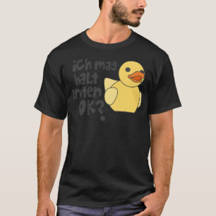Camiseta Eu gosto de patos, patos, patos, divertimento