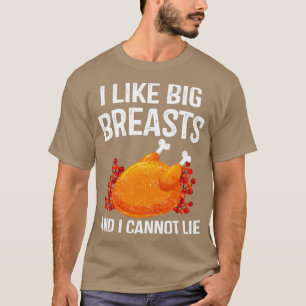 Camiseta Eu Gosto De Peitos Grandes E Não Mato.