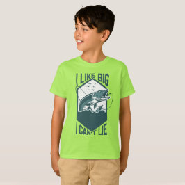 Camiseta Eu Gosto de Peixes Grandes E Não Posso Mentir Sobr