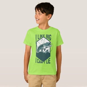 Camiseta Eu Gosto de Peixes Grandes E Não Posso Mentir Sobr