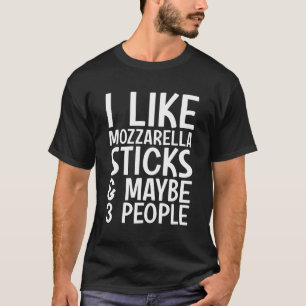 Camiseta Eu Gosto De Pentes Mozzarella E Talvez 3 Pessoas E