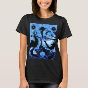 Camiseta eu gosto de pescar neste rio, eu gosto de pescar,