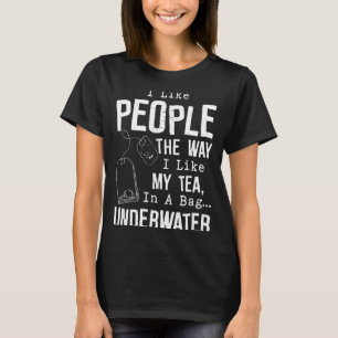 Camiseta Eu gosto de pessoas da maneira que gosto do meu ch