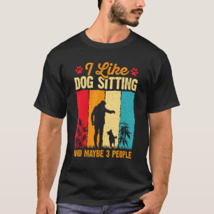 Camiseta Eu Gosto De Pet Sentado E Talvez Três Animais Pess