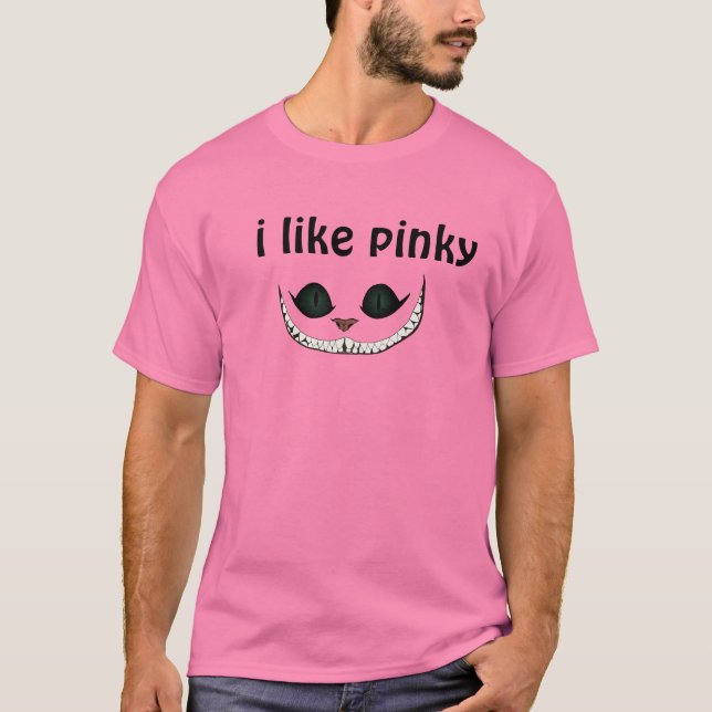 camiseta eu gosto de pinky (Frente)