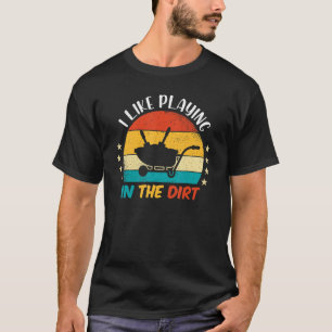 Camiseta Eu Gosto de Plantar na Terra - Jardim Retrô Divert