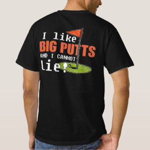 Camiseta Eu Gosto De Putts Grandes E Não Consigo Mentir O E