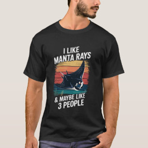 Camiseta Eu Gosto de Raias Manta Mar Oceano Stingray Animal