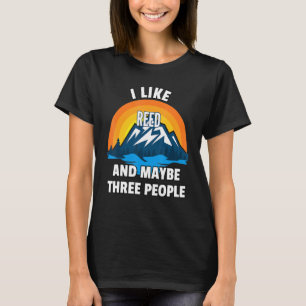 Camiseta Eu Gosto De Reed E Talvez Três Pessoas