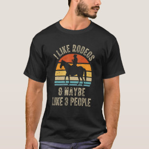 Camiseta Eu Gosto De Rodeios E Talvez Goste De 3 Pessoas Co