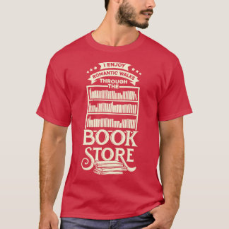 Camiseta Eu Gosto De Romc Caminha Pela Loja De Livros