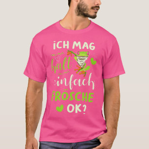 Camiseta Eu gosto de segurar sapos ok para um amante sapo