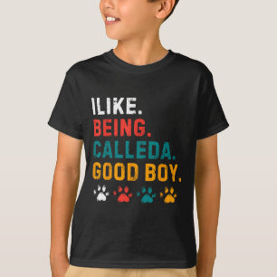 Camiseta Eu Gosto De Ser Chamado De Um Bom Cachorro Pet Pup