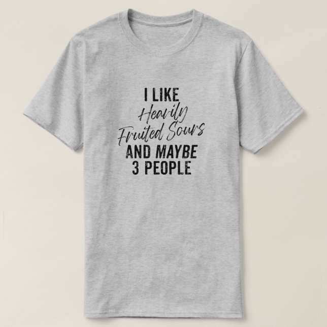 Camiseta Eu gosto de sessões muito frustradas e talvez três (Frente do Design)