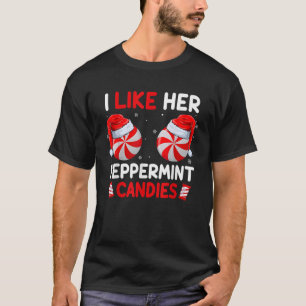 Camiseta Eu Gosto De Sua Pepperminta Candies Funny Casal Cr