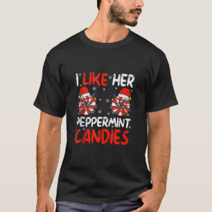 Camiseta Eu Gosto De Suas Papais noeis De Pepperminta No Na