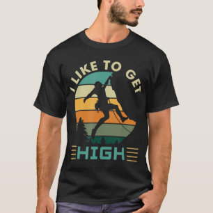 Camiseta Eu Gosto De Subir Em Alto Rock