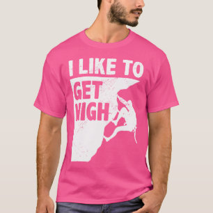 Camiseta Eu Gosto De Subir Montanheiras De Elevado Porte