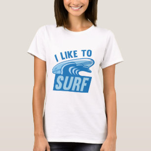 Camiseta Eu Gosto De Surf
