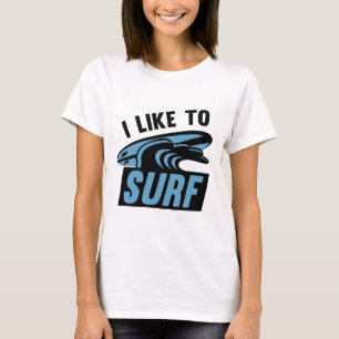 Camiseta Eu Gosto De Surf