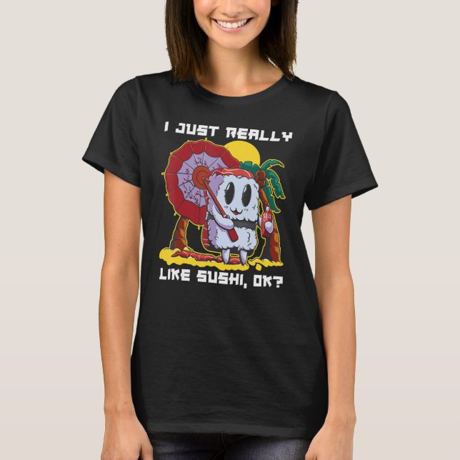 Camiseta Eu Gosto de Sushi (Frente)