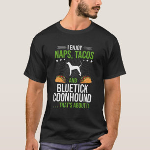 Camiseta Eu gosto de tacos e amor de cachorro-quente