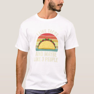 Camiseta Eu Gosto de Tacos e Talvez Goste