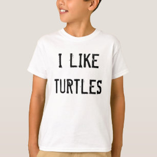 CAMISETA EU GOSTO DE TARTARUGAS
