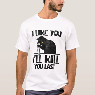 Camiseta Eu Gosto De Ti, Eu Matar Que Último Gato De Assass