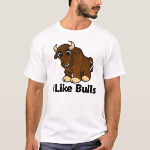 Camiseta Eu gosto de touros
