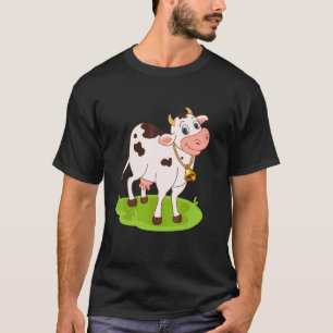 Camiseta Eu Gosto de Vacas E Eu Gosto de 3 Pessoas Vaca Sor