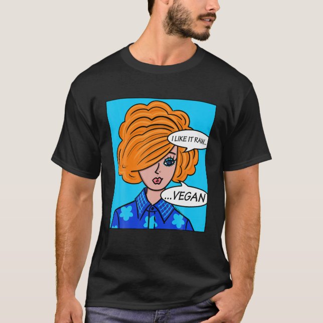 Camiseta Eu Gosto De Vegan Bruto (Frente)