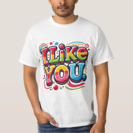 Camiseta Eu Gosto De Você