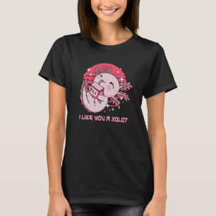 Camiseta Eu Gosto de Você Um Humor de Axolote xoLOT Memes d