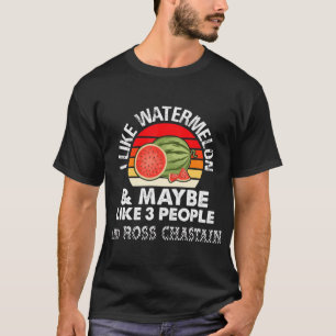 CAMISETA EU GOSTO DE WATERMELON E TALVEZ COMO 3 PESSOAS E R