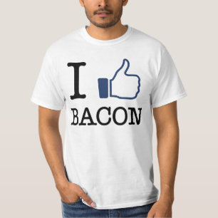 Camiseta Eu gosto do bacon