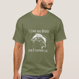 Camiseta Eu gosto do baixo grande e eu não posso