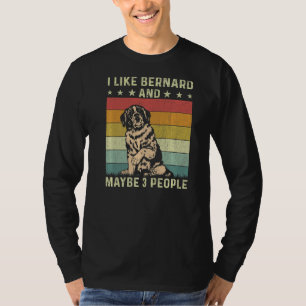 Camiseta Eu Gosto Do Bernard E Talvez 3 Pessoas Dos Anos 70