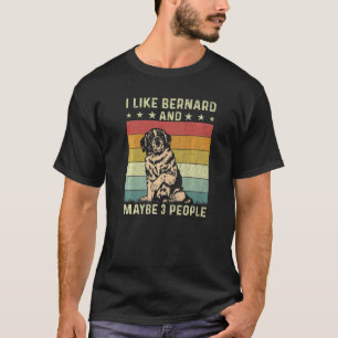 Camiseta Eu Gosto Do Bernard E Talvez 3 Pessoas Dos Anos 70
