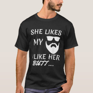 Camiseta Eu Gosto Do Bumbum Dela Ela Gosta Do Meu Casal De 