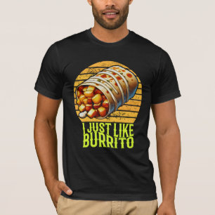 Camiseta eu gosto do burrito