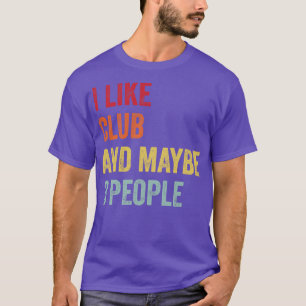 Camiseta Eu Gosto Do Clube Talvez 3 Pessoas