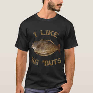 Camiseta Eu Gosto Do Grande Halibut Fish Halibut