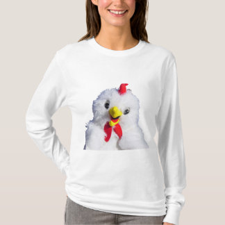 Camiseta Eu gosto do Hoodie das mulheres da galinha