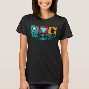 Camiseta Eu Gosto Do Investidor De Ações Crypto Trader