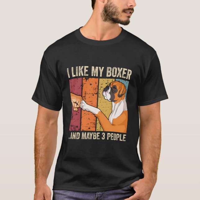 Camiseta Eu Gosto do Meu Boxer (Frente)