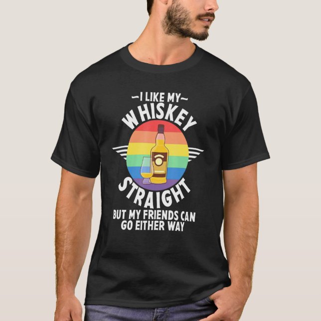Camiseta Eu Gosto Do Meu Comprar De Hetero Whiskey Que Meus (Frente)
