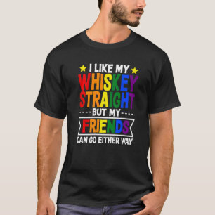 Camiseta Eu Gosto Do Meu Gay De Orgulho Do Arco-Íris Lgbt